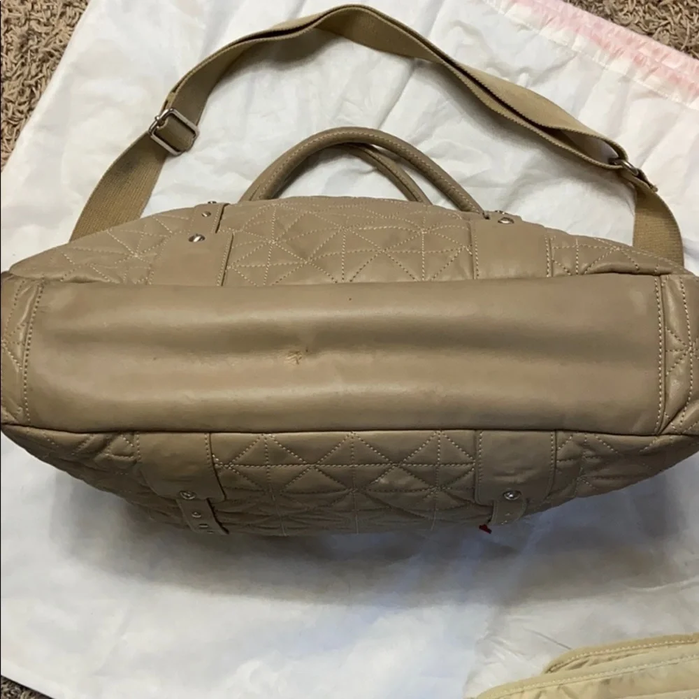 ❤️STORKSAK ELIZABETH QUILTED DIAPER BAG‎
